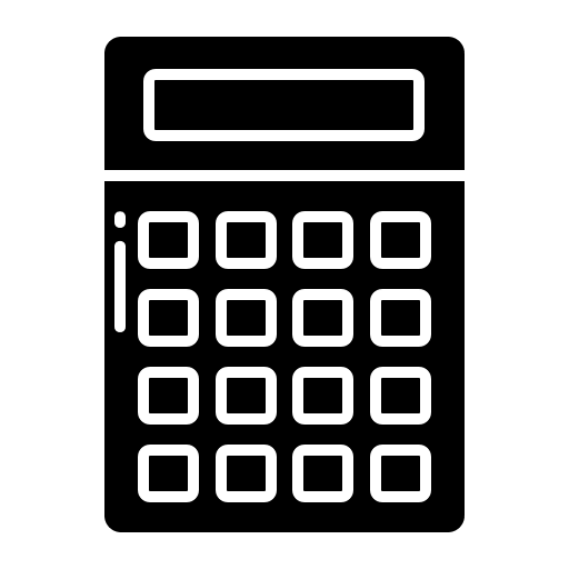 Calculator calculation technology calculate icon