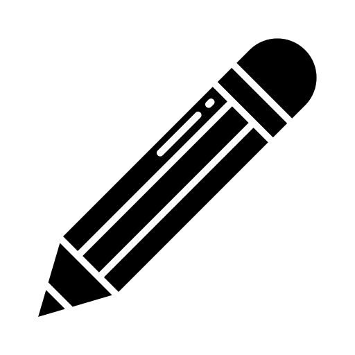 Pencil edit writing tools and utensils icon