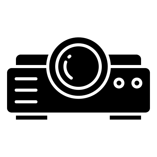 Projector projector device multimedia presentation icon