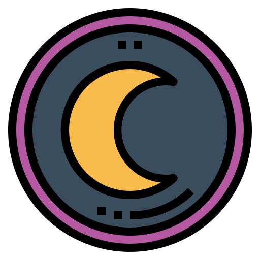 Moon nature moon astrology icon
