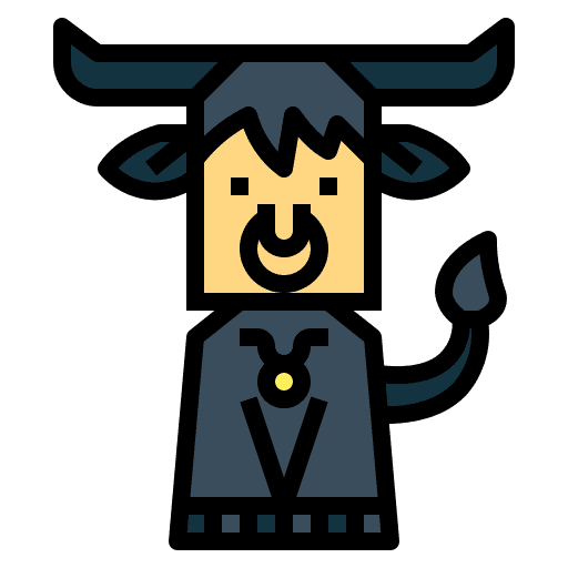 Taurus miscellaneous constellation esoteric icon