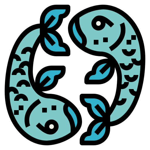 Pisces esoteric horoscope cultures icon Pisces esoteric horoscope cultures icon