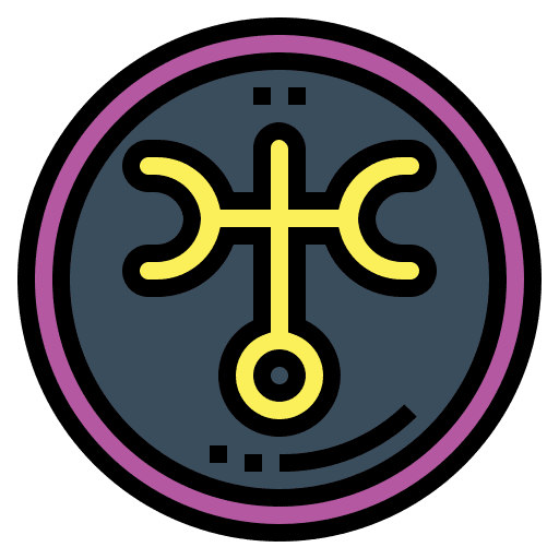Uranus astrology signs esoteric icon Uranus astrology signs esoteric icon