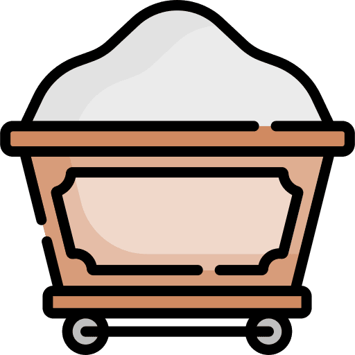 Cart industry mine mining cart icon Cart industry mine mining cart icon