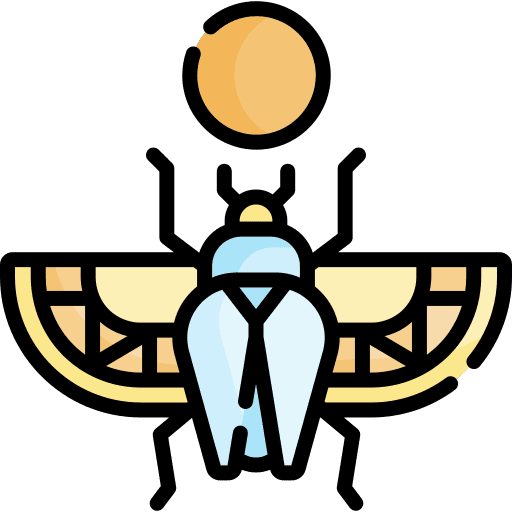 Scarab shapes and symbols egypt scarab icon Scarab shapes and symbols egypt scarab icon