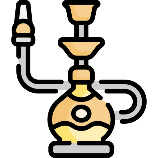 Hookah tobacco smoke hookah icon Hookah tobacco smoke hookah icon