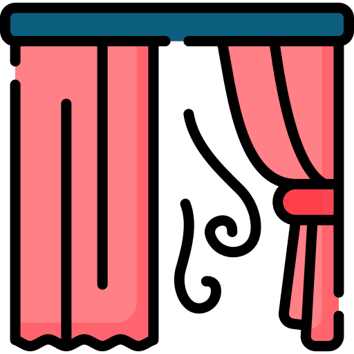 Ventilation clean air ventilation icon