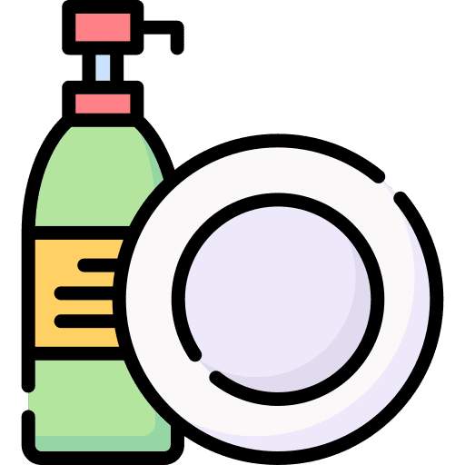 Washing dishes washing dishes liquid soap dishwashing icon