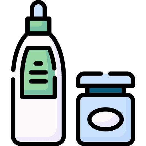 Personal hygiene restroom cream hygiene icon