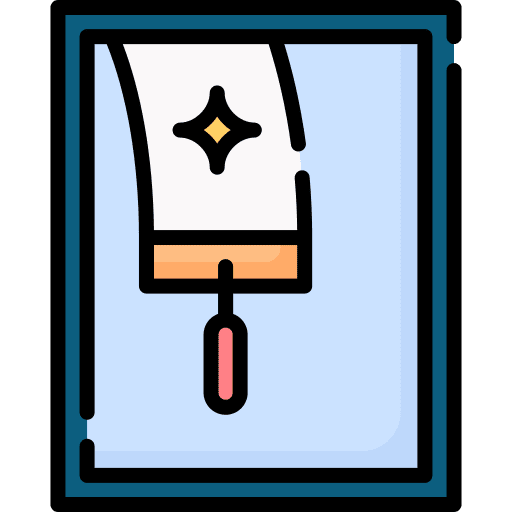 Window cleaner squeegee window cleaner desinfectant icon