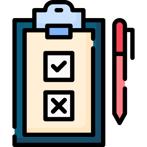 Survey evaluation paper evaluate icon