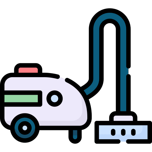 Vacuum cleaner electronics clean tool icon