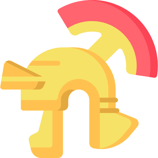 Helmet roman gladiator cultures icon