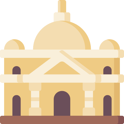 Vatican architecture and city catholic landmark icon