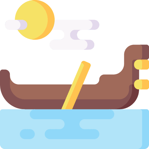Gondola italy river boat icon Gondola italy river boat icon