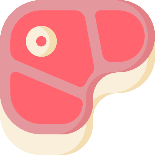 Steak meat proteins steak icon Steak meat proteins steak icon