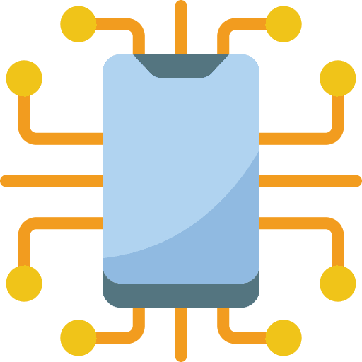 Smartphone mobile smartphone connections icon