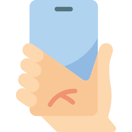 Smartphone mobilephone hand phone icon