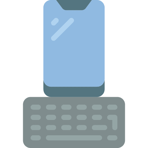 Smartphone attachment phone smartphone icon