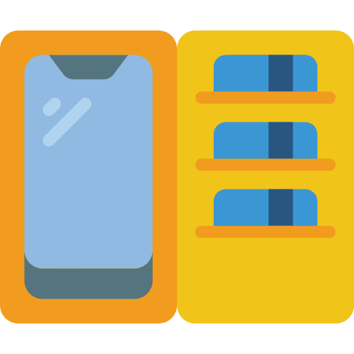 Wallet wallet mobile phone payment icon