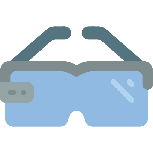 Smart glasses vr glasses augmented reality smart glasses icon