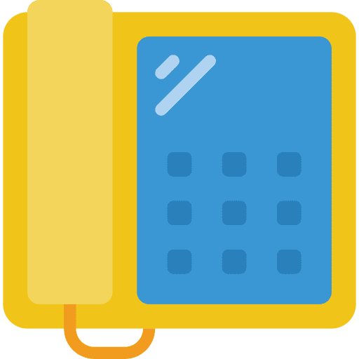 Telephone phone telephone call vintage icon