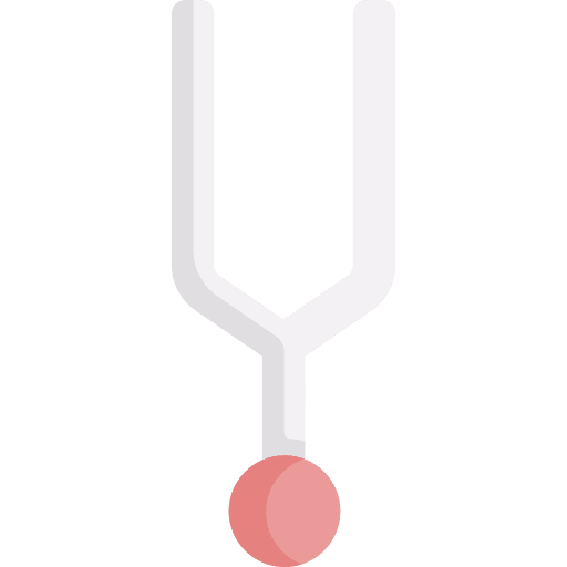 Diapason acoustic diapason tuning fork icon Diapason acoustic diapason tuning fork icon