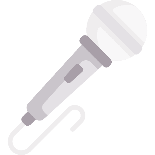 Microphone sing music and multimedia electronics icon Microphone sing music and multimedia electronics icon