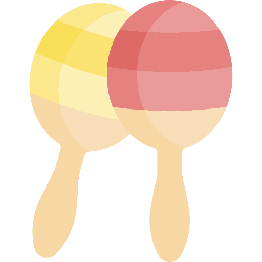 Maracas musical instrument cultures music and multimedia icon Maracas musical instrument cultures music and multimedia icon