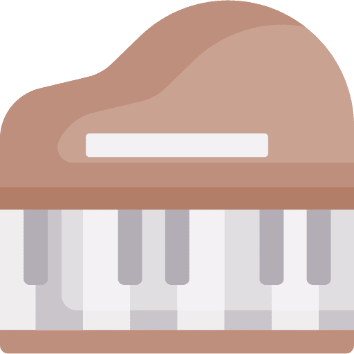 Piano piano orchestra keyboard icon Piano piano orchestra keyboard icon