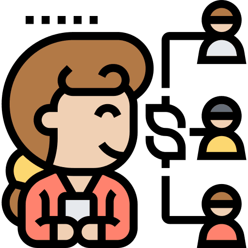 Accounting user accounting manager icon Accounting user accounting manager icon