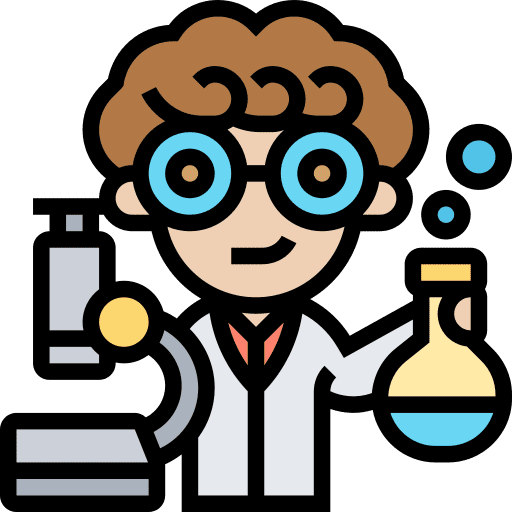 Research analysis development research icon