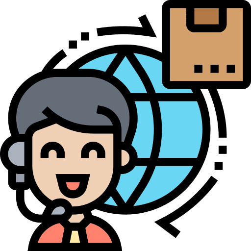 Supply delivery supply chain product icon Supply delivery supply chain product icon