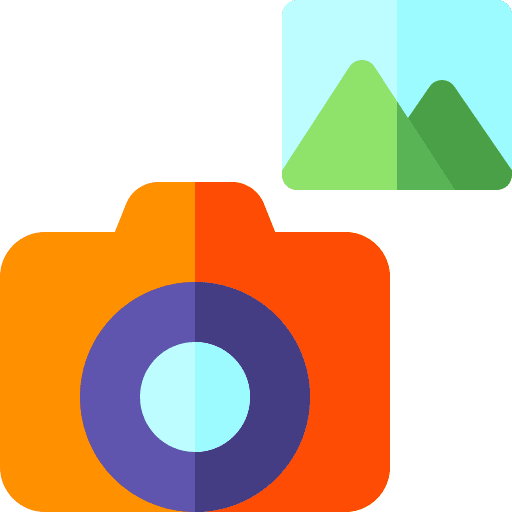 Photography interface files and folders art and design icon Photography interface files and folders art and design icon