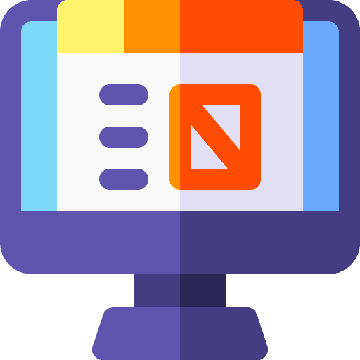 Browser monitor web design browser icon Browser monitor web design browser icon