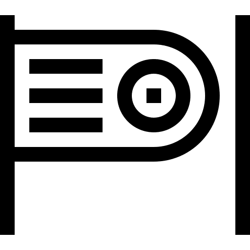 Door entrance signaling door icon