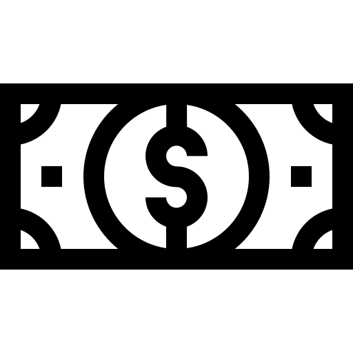 Money payment method cash business and finance icon