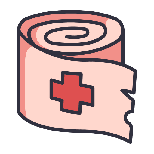 Bandage health pain bandage icon
