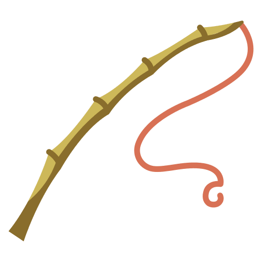 Fishing rod fishing hobbies and free time fish icon Fishing rod fishing hobbies and free time fish icon