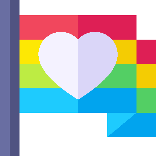 Lgbt flag rainbow lgbtq icon