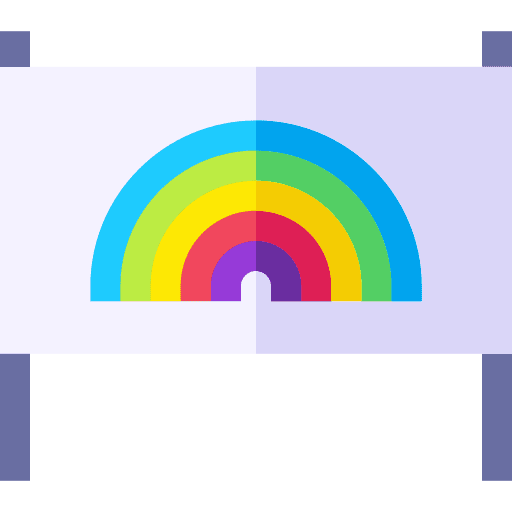 Banner pride rainbow lesbian icon Banner pride rainbow lesbian icon