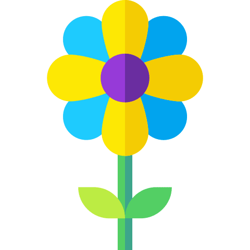 Flower petals blossom spring icon Flower petals blossom spring icon