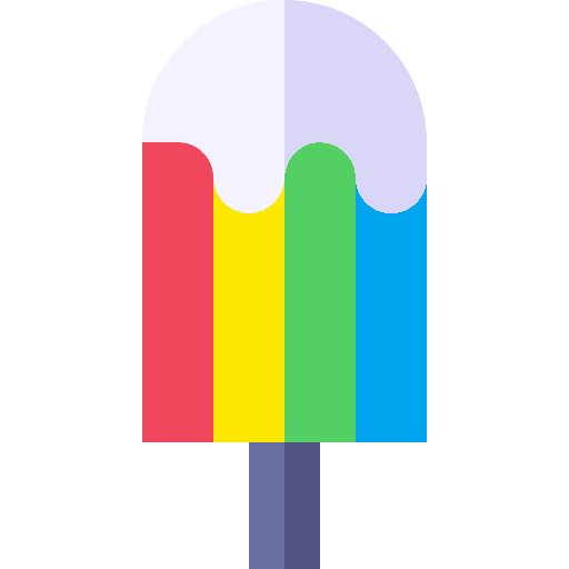 Popsicle popsicle food and restaurant rainbow icon Popsicle popsicle food and restaurant rainbow icon