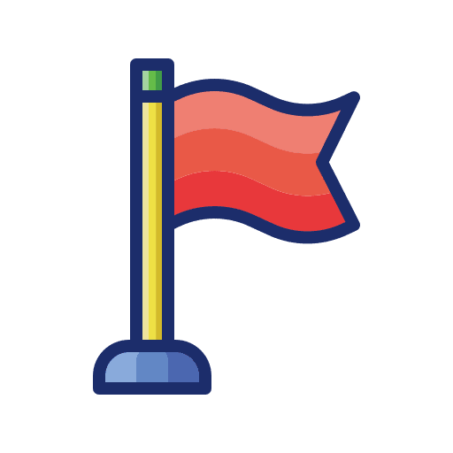 Destination navigation destination tracking icon