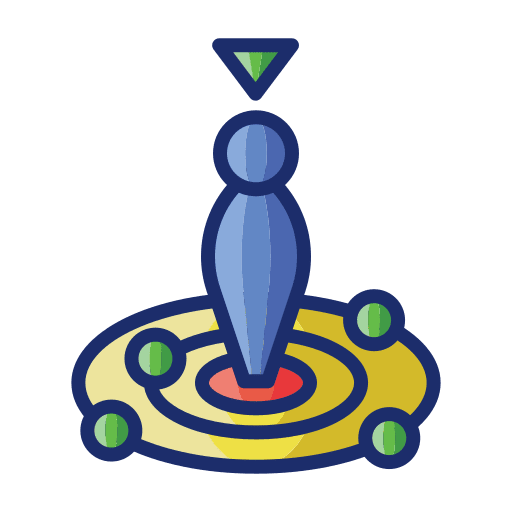 Nearby user destinations maps and location icon
