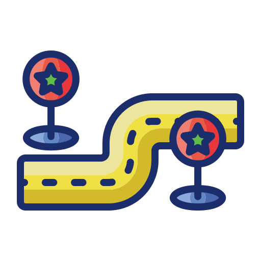 Point of interest favorite orientation map point icon