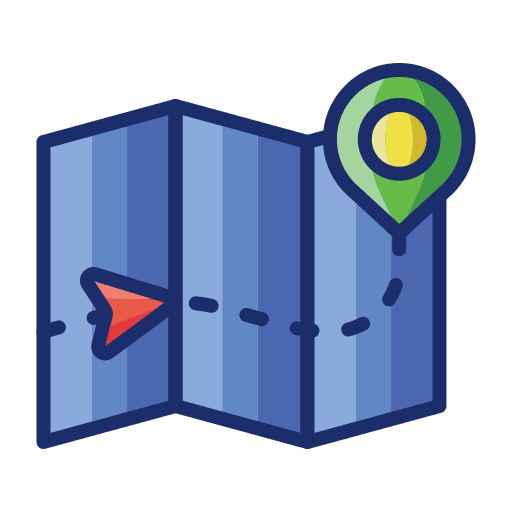 Route route placeholder region icon