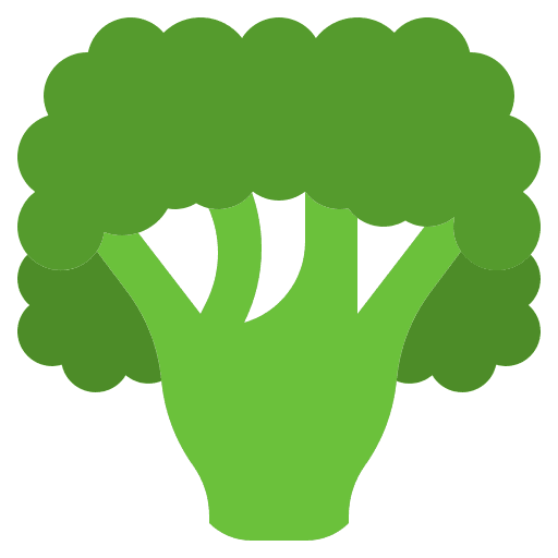 Broccoli food and restaurant food vegetable icon Broccoli food and restaurant food vegetable icon