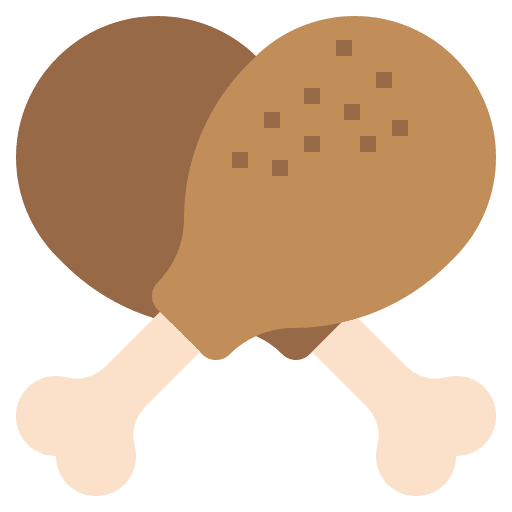 Chicken fried chicken fast food chicken icon Chicken fried chicken fast food chicken icon