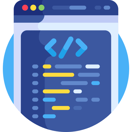 Programming website web developer icon